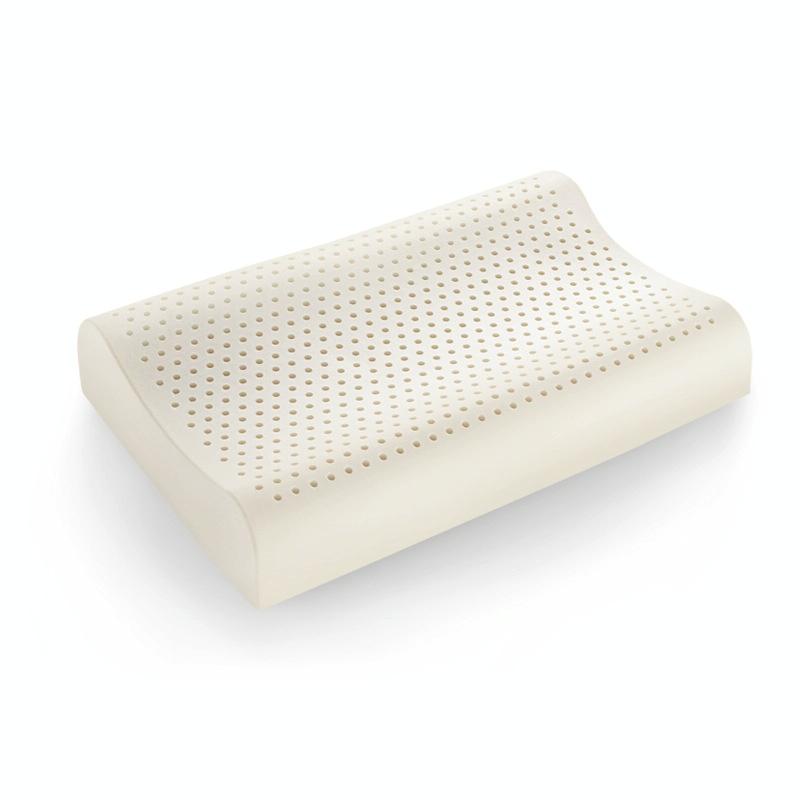V562-6529CH-202508280241-00 8H Z2 Natural Latex Pillow Soft & Breathable With Cotton Pillowcase - Image 1
