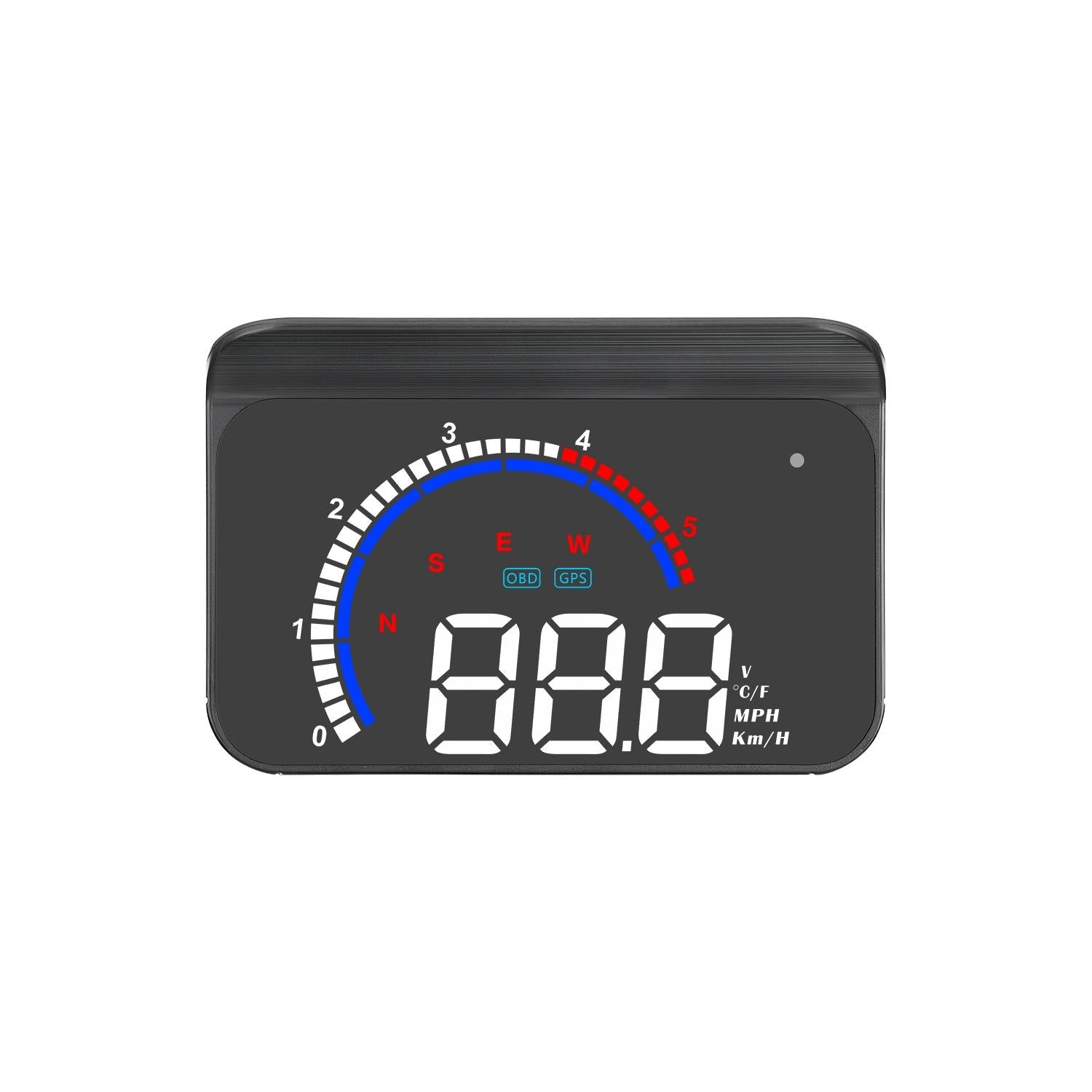V562-6880100ADE-202508272316-00 Hud Car Display Overspeed Speed Temp Alarm Obd2 + Gps - Image 1