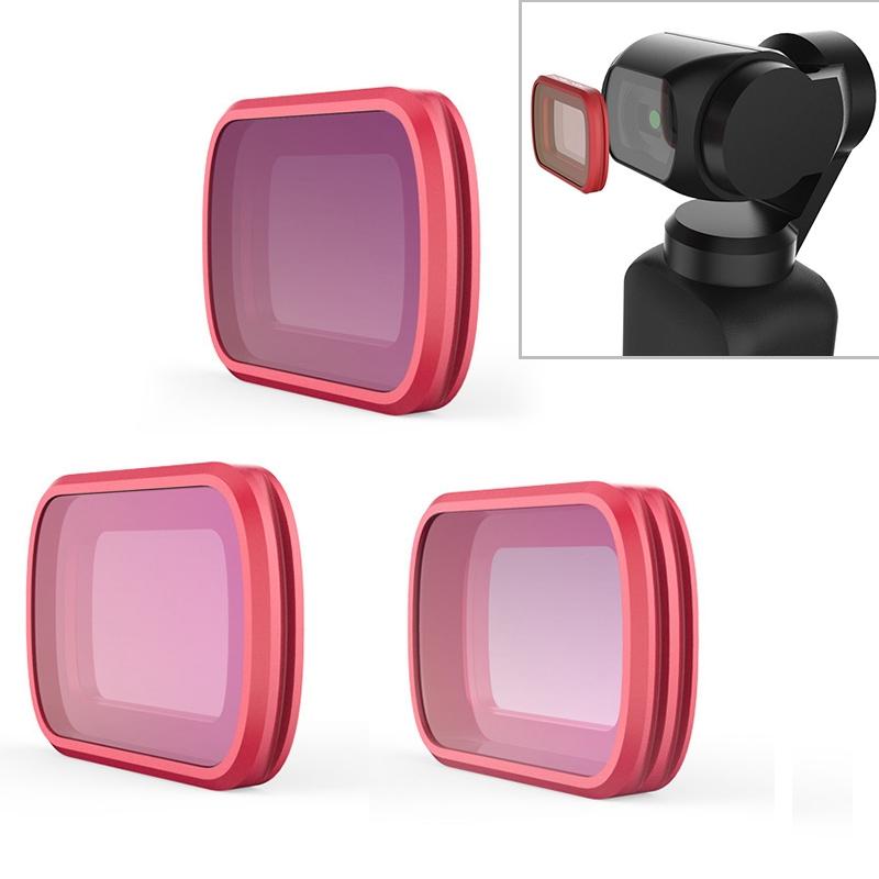 V562-8065POD-202508271916-00 Professional Diving Lens Filter Set for Dji Pocket - Cpl / Nd8 / Nd16 - Image 1