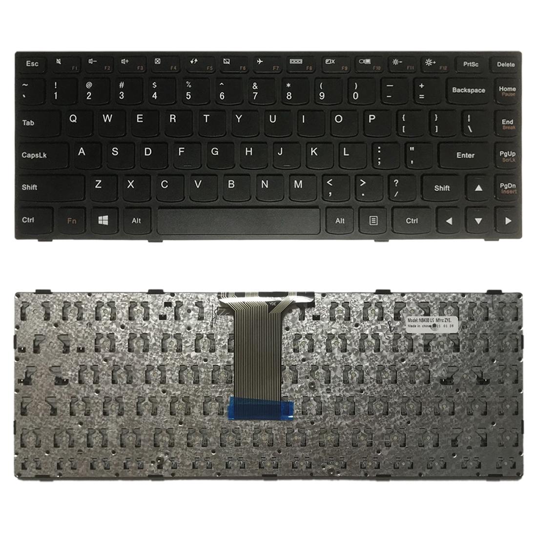 V562-8071SPS-202508271710-00 Lenovo Ideapad G40 / G40-80 / N40 / B40 Flex2-14a us Keyboard - Image 1