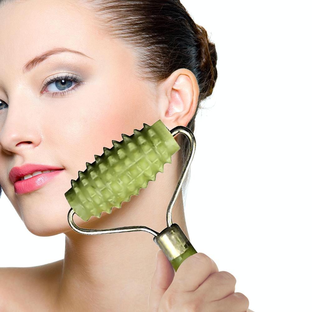 V562-8807250DBT-202508280321-00 Jade Facial Massager Roller Portable Massage Roller For Face - Image 1