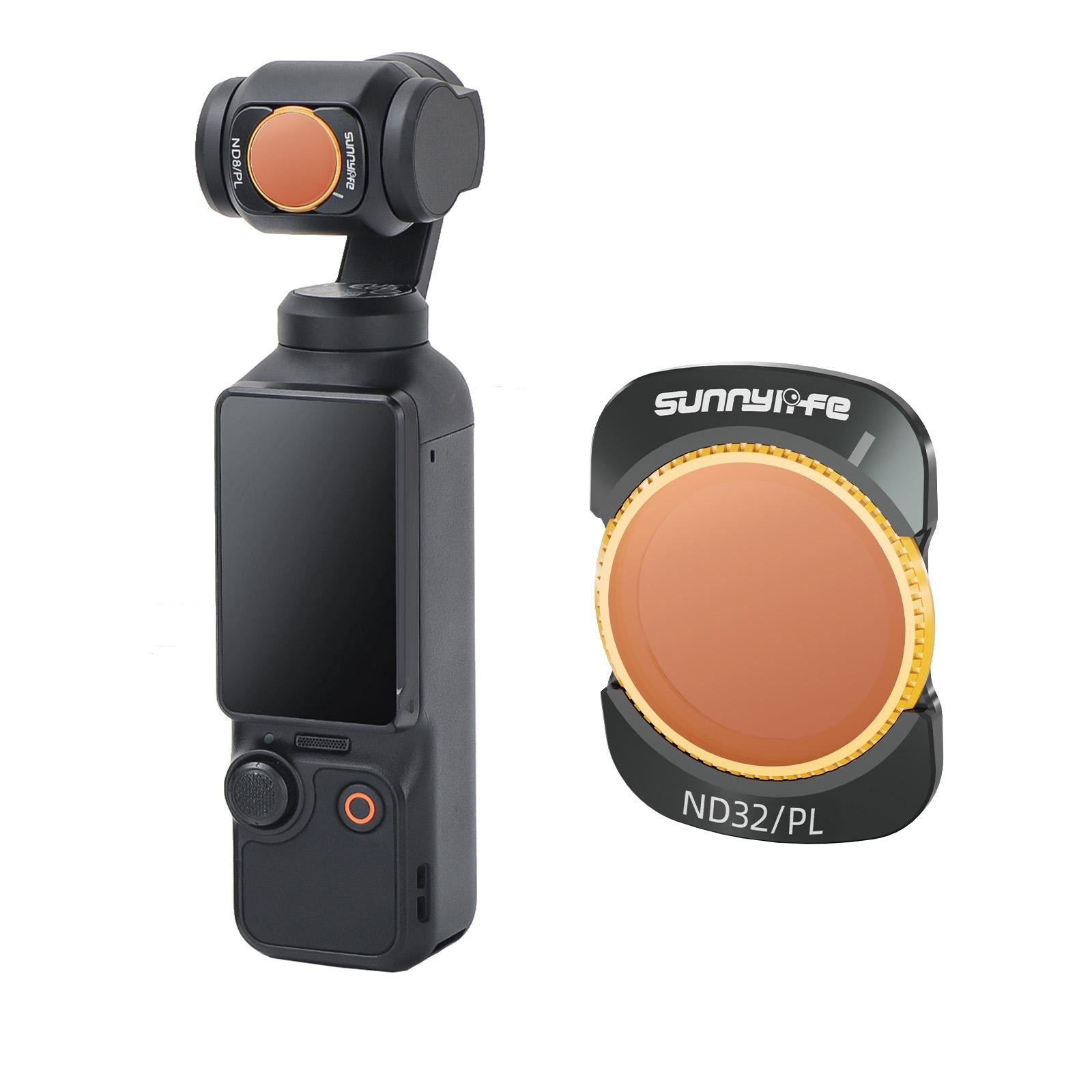 V562-906899600ADE-202508290407-00 Sunnylife 3 In 1 Nd16 Camera Lens Filter For Dji Osmo Pocket No Gimbal Reset - Nd32Pl - Image 1