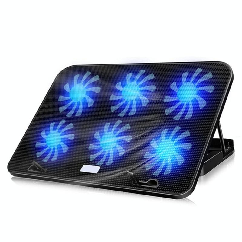 V562-9168CP-202508271952-00 Silent Six-fan Cooling Base for Notebook Computers - Heat Sink - Image 1