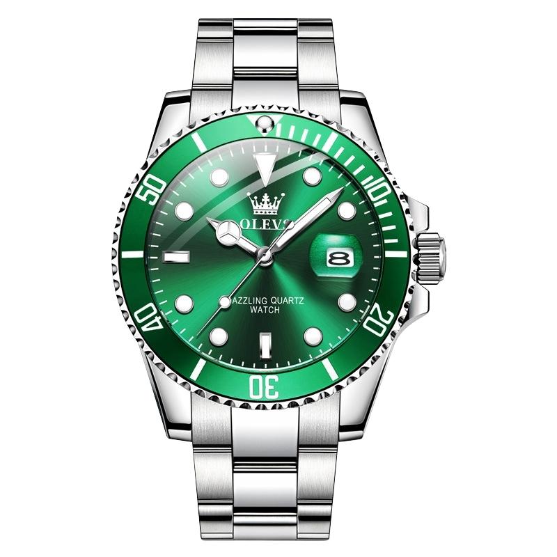 V562-A10086200ADE-202508281641-00 Waterproof Luminous Quartz Watch for Men - Black - Eda00268001A - Image 1