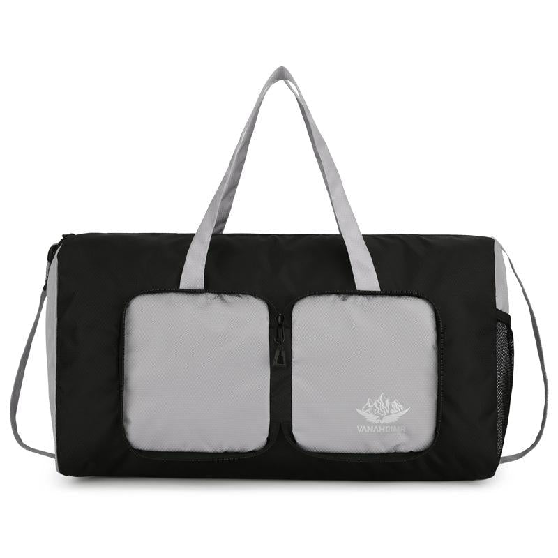 Lightweight Multifunctional Travel Bag For Outdoor Sports Vanaheimr Folding Handbag - Grey