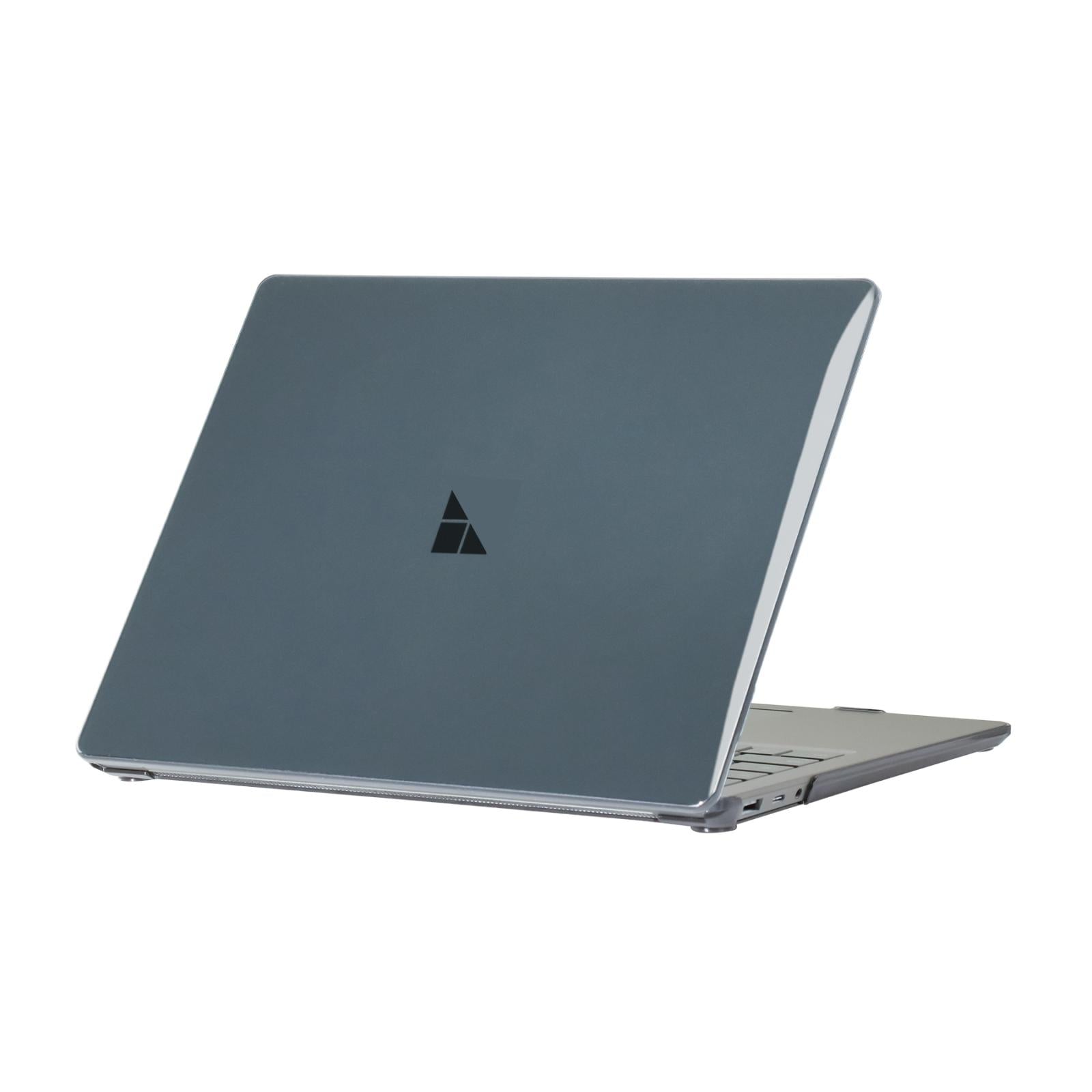V562-A101712400ADE-202508290811-00 Shockproof Protective Case for Microsoft Surface Laptop 13.5 - Steel Surface Crystal - Black - Image 1