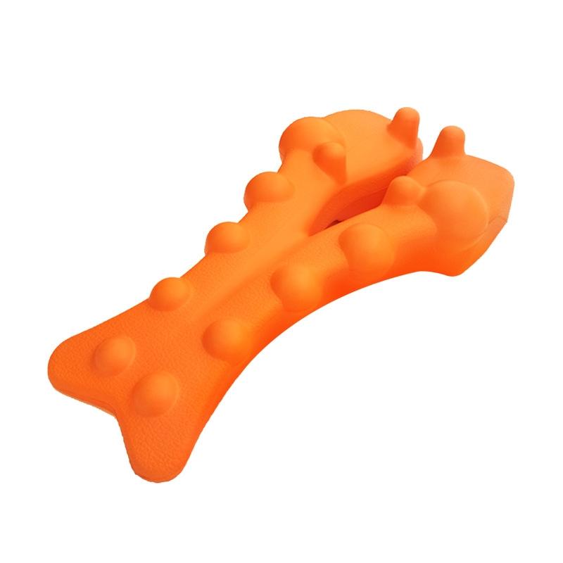 V562-A1024736240DBT-202508280246-00 Orange Shiatsu Lumbar Massager Soothing Spine Cushion - Image 1