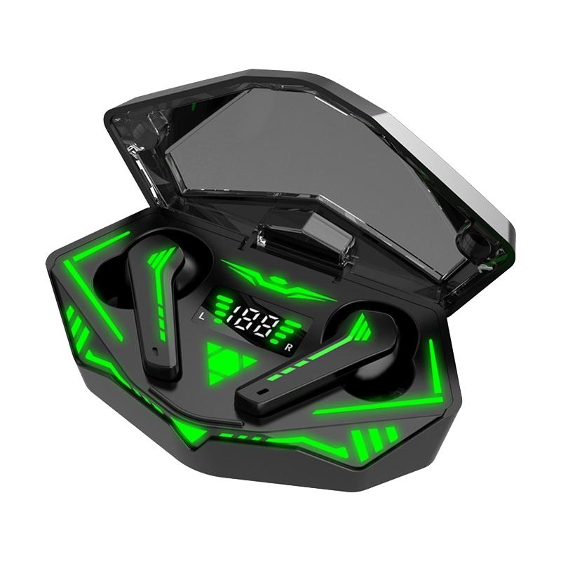 V562-A103054200ADE-202508271110-00 Wireless Gaming Bluetooth Earphones - Black - Image 1