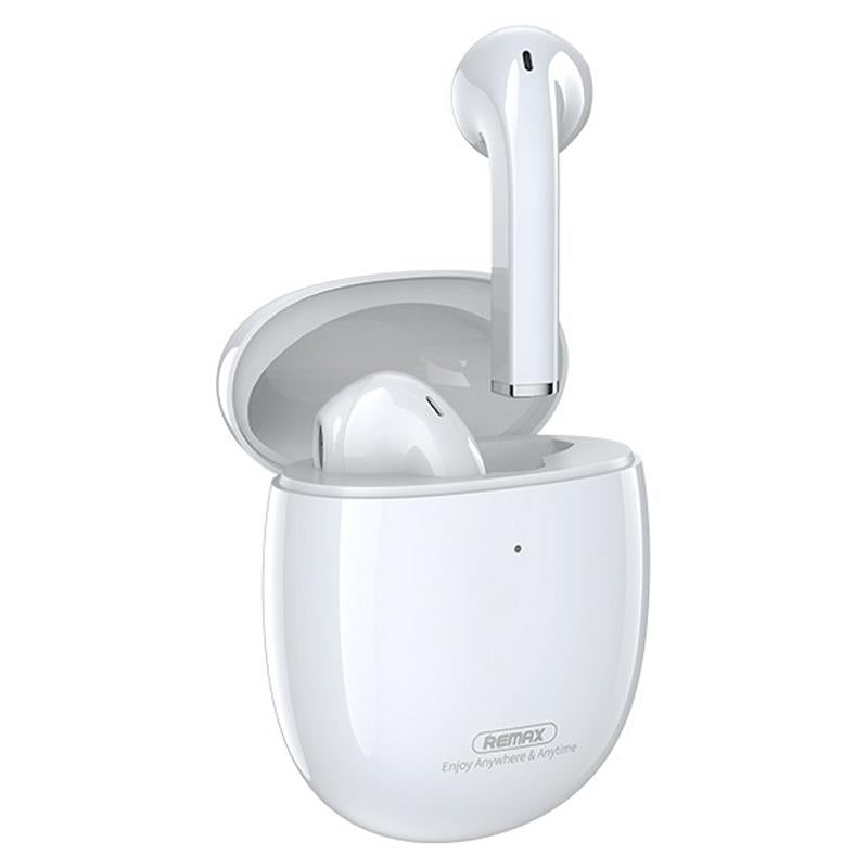 V562-A105303100ADE-202508282021-00 True Wireless Stereo Bluetooth 5.0 Earphones - Magnetic - White - Image 1