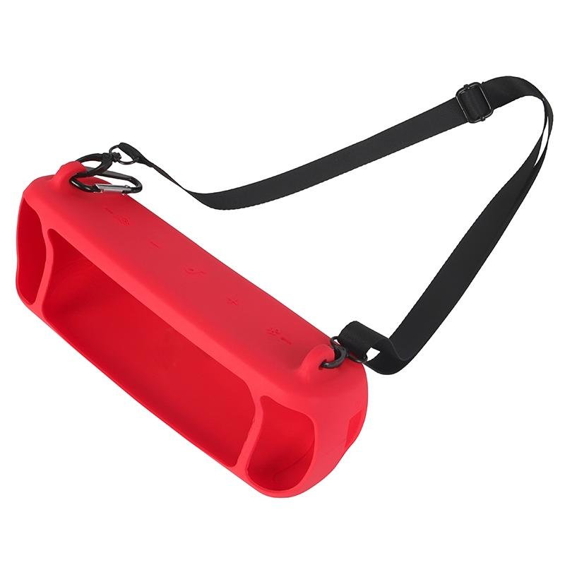 V562-A1059552060DBT-202508281630-00 Silicone Case for Anker Soundcore Motion+ Bluetooth Speaker - Red - Image 1
