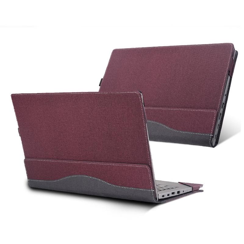 V562-A107400600ADE-202508290615-00 Protective Leather Laptop Case - Anti-Fall - Dark Blue - For Lenovo Thinkpad E15 Gen 2 - Image 1