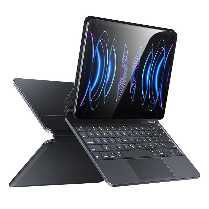 V562-A107453600ADE-202508290740-00 Usams Keyboard Protector With Digital Display - Black - For Ipad Air 2020 / Air 2022 10.9 / Pro 11 - Image 1