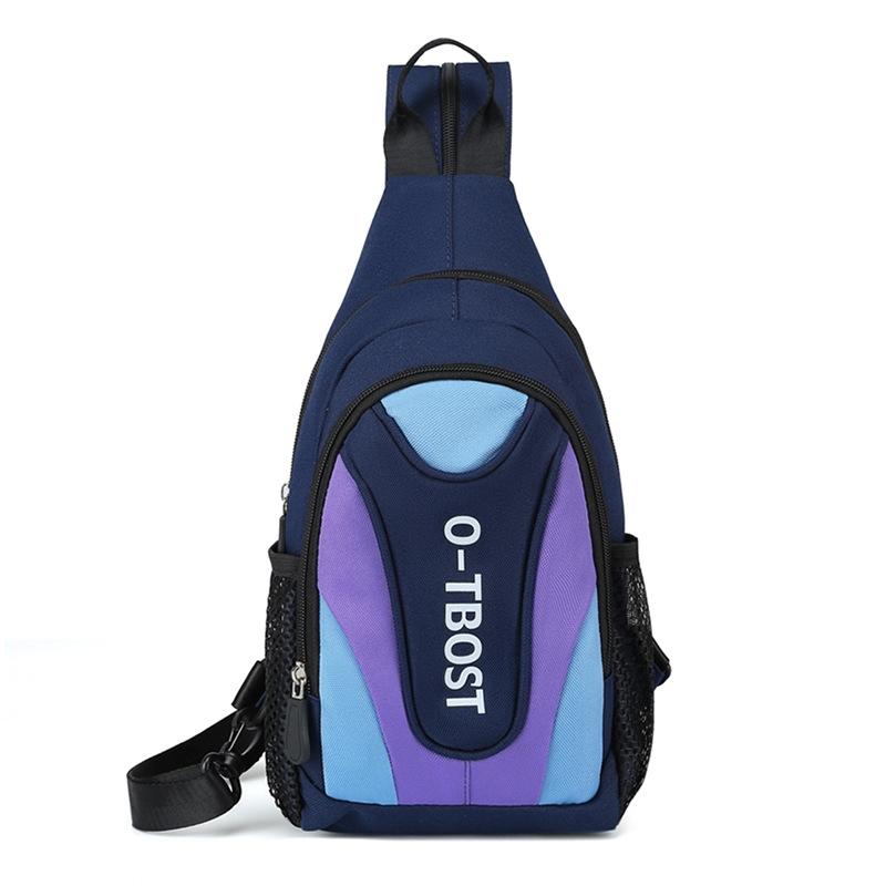 V562-A1076605060DBT-202508282340-00 Multifunctional Crossbody Backpack For Outdoor Adventures - Dark Blue And Purple - Image 1