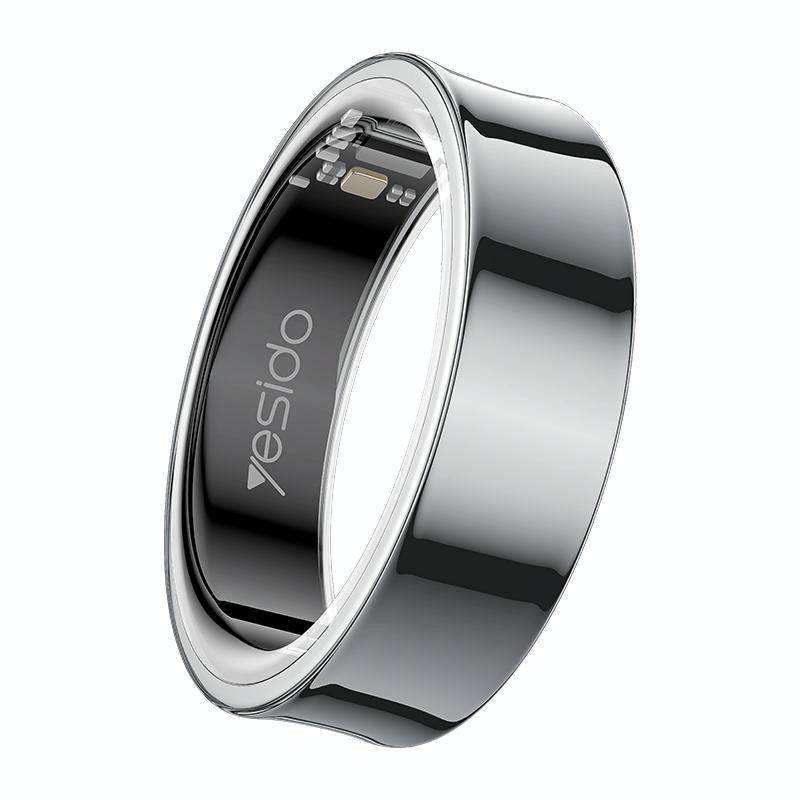 V562-A408466700ADE-202508290546-00 Smart Health Ring Temp Heart Rate Bp Reminder Black - 65Mm - Image 1