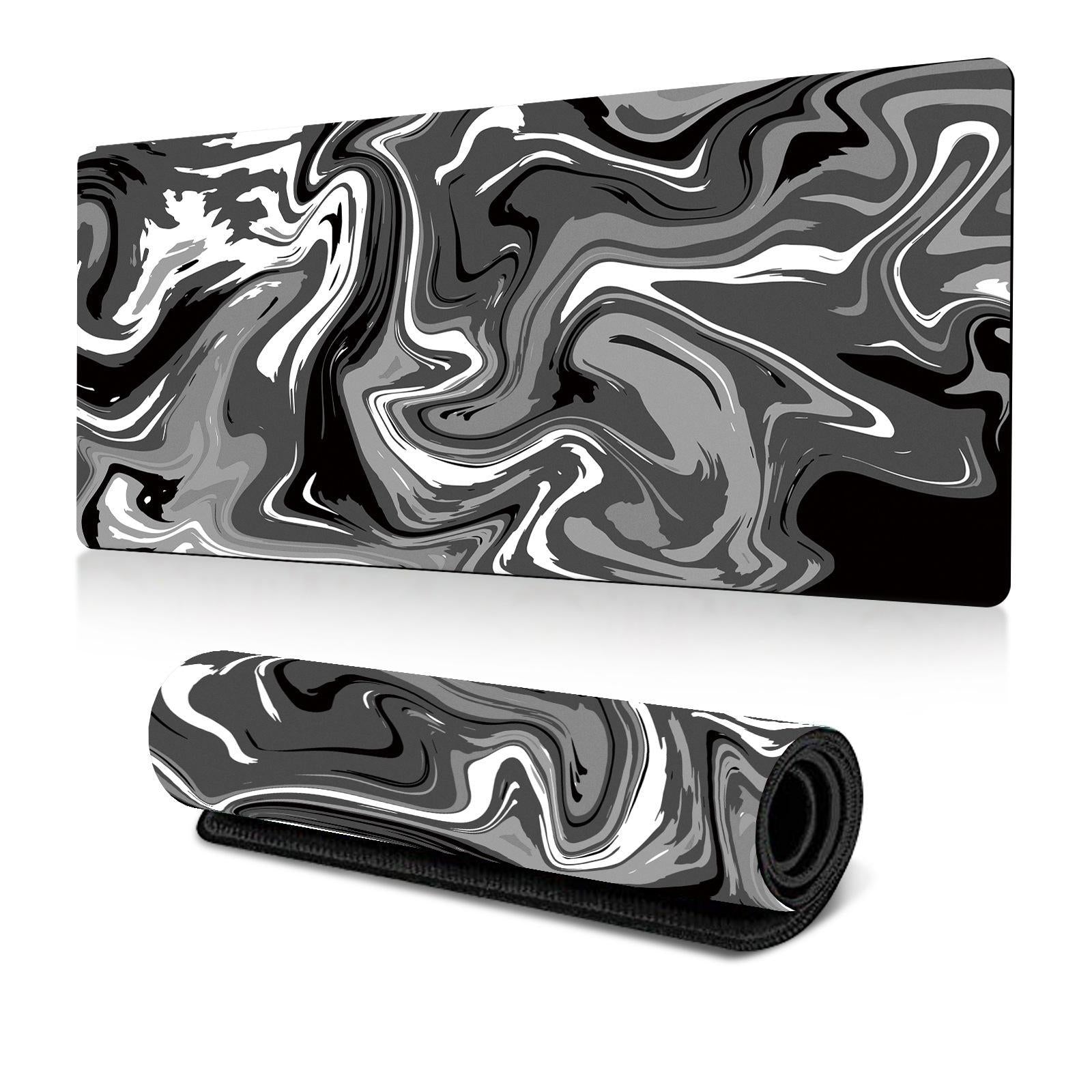 V562-A4085965060DBT-202508291311-00 Abstract Gaming Desk Mat 300 X 600 X 2Mm - Abstract Fluid 2 - 400X900X2Mm - Image 1