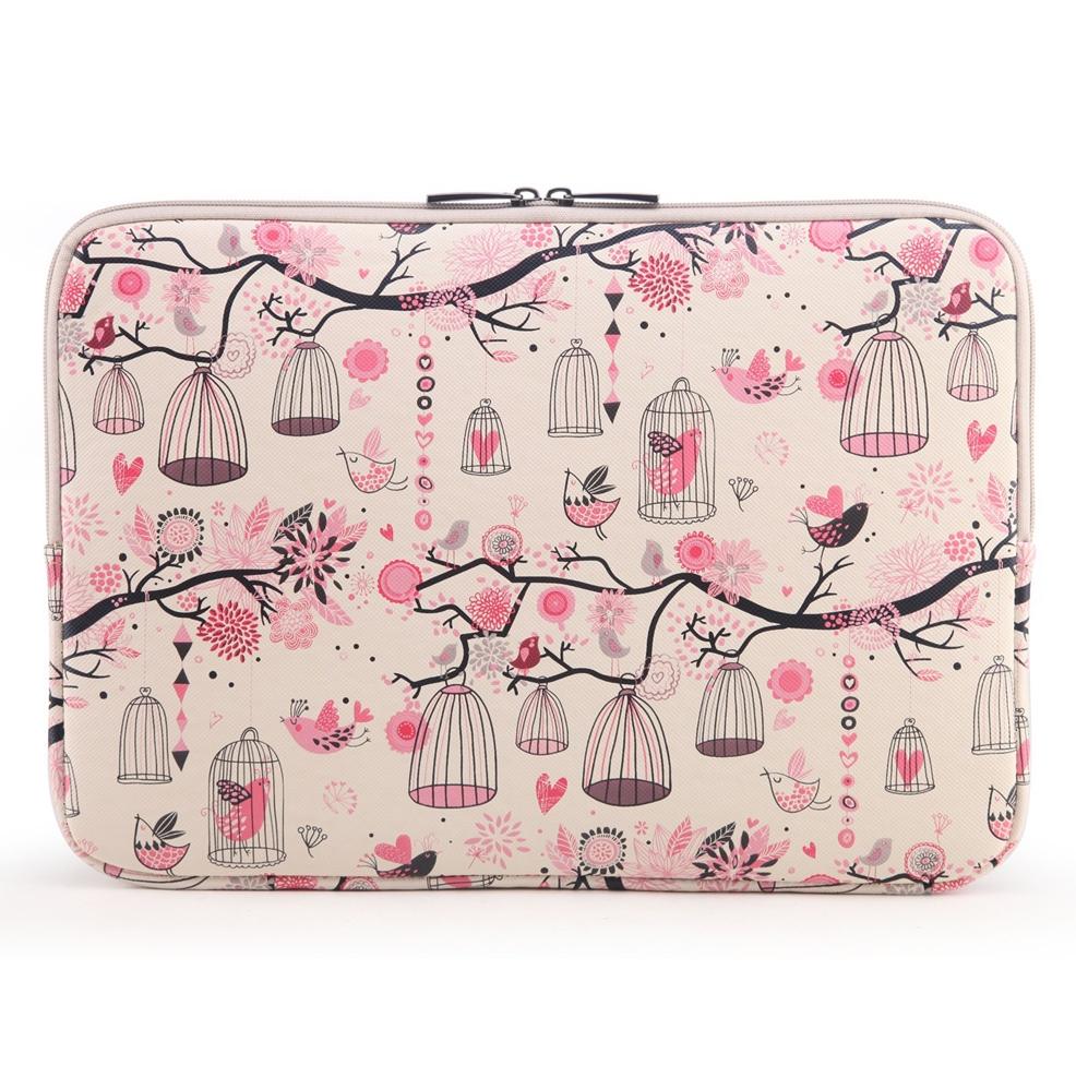 V562-A5024275950DBT-202508290741-00 14 Notebook Tablet Liner Bag - Black - Pink - Image 1