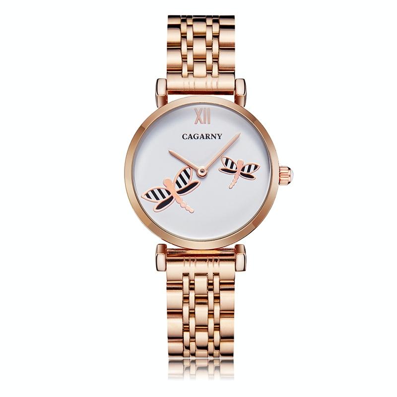 Waterproof Silver Steel Quartz Watch - Fashion Life - Wa0329A