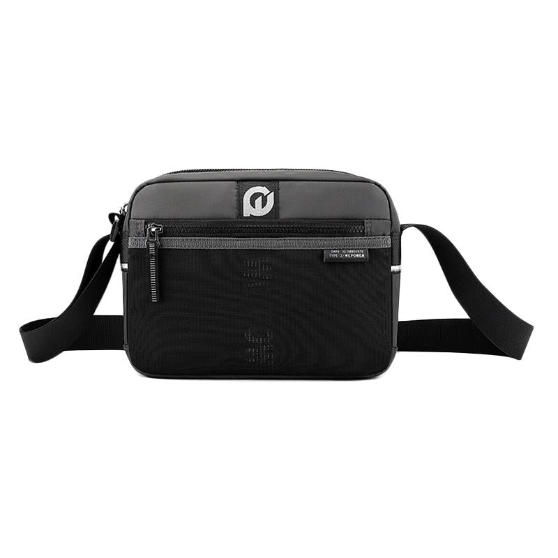 V562-B1008884060DBT-202508290946-00 Men Nylon Crossbody Satchel For Outdoor Use - Grey - Image 1