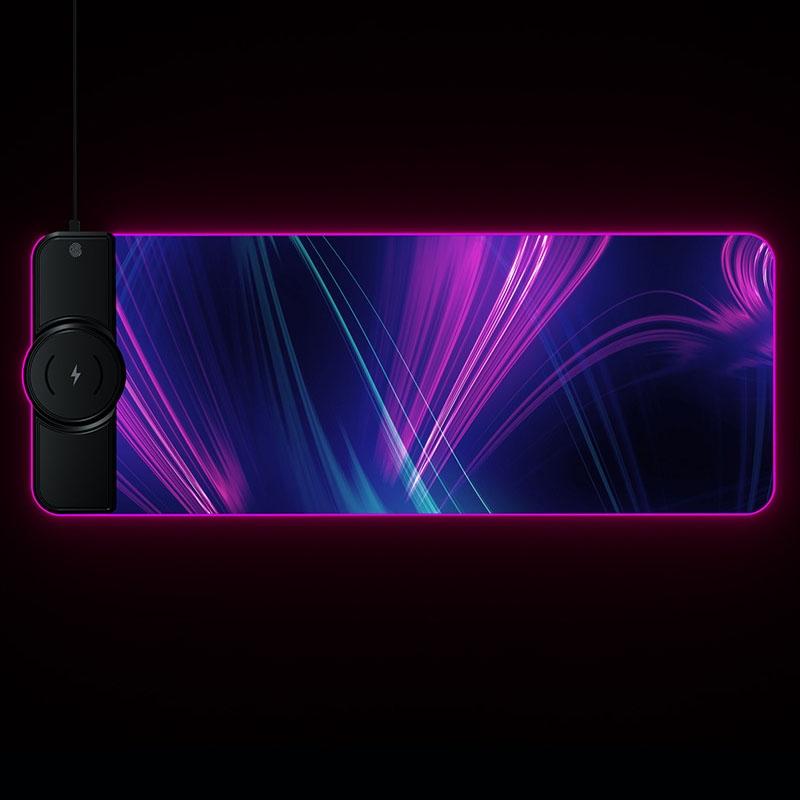 V562-B1011402060DBT-202508291336-00 Wireless Charging Rgb Mouse Pad - Colourful - Image 1