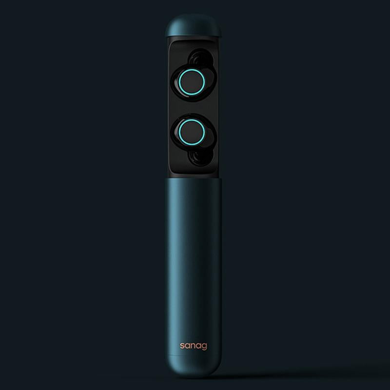 V562-B101703300ADE-202508280716-00 True Wireless Bluetooth Game Headset with Noise Reduction - J2 - Green - Image 1