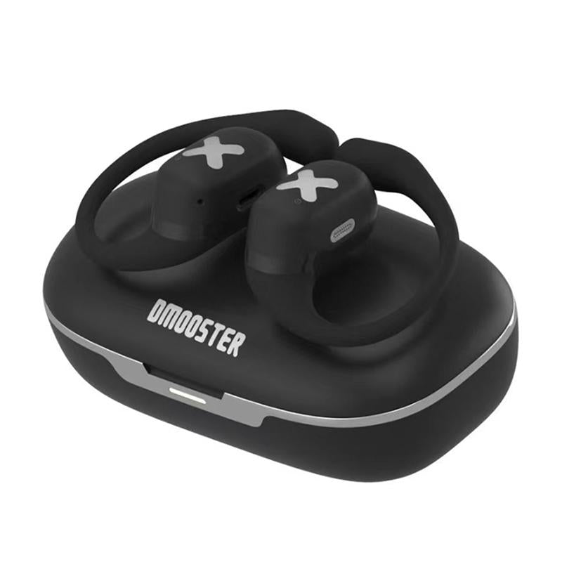 V562-B102862600ADE-202508280825-00 Bluetooth Earphones with Ear-mount Design - Black - Image 1
