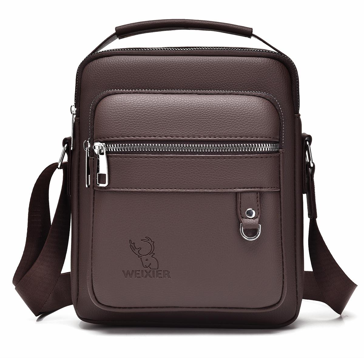 V562-B102949500ADE-202508271542-00 Brown Crossbody Shoulder Bag For Men Versatile And Stylish - Image 1
