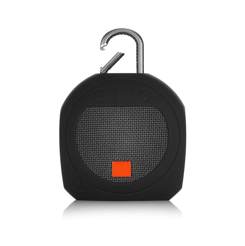 V562-B1031739550DBT-202508281645-00 Protective Cover for Jbl Clip 3 Bluetooth Speaker - Anti-fall Silicone Storage - Black - Image 1