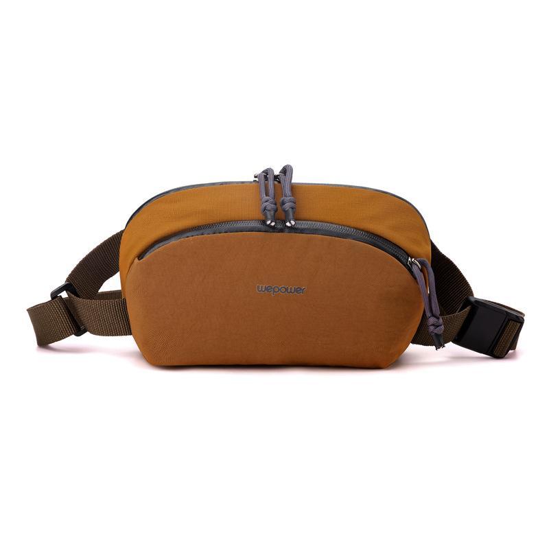 V562-B1048275060DBT-202508291126-00 Men Personalized Chest Bag For Commuting - Brown - Image 1