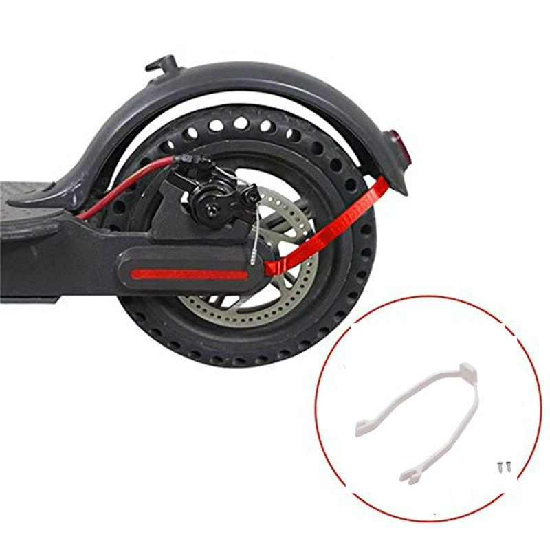 V562-B1049603830DBT-202508281820-00 Xiaomi M365 Pro Rear Mudguard Bracket for Scooter - White - Image 1
