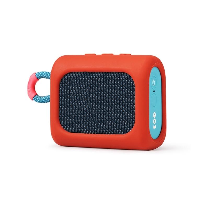 V562-B1053292060DBT-202508280720-00 Protective Silicone Case for Jbl Go3 Speaker - Dust-proof and Anti-fall - Red - Image 1