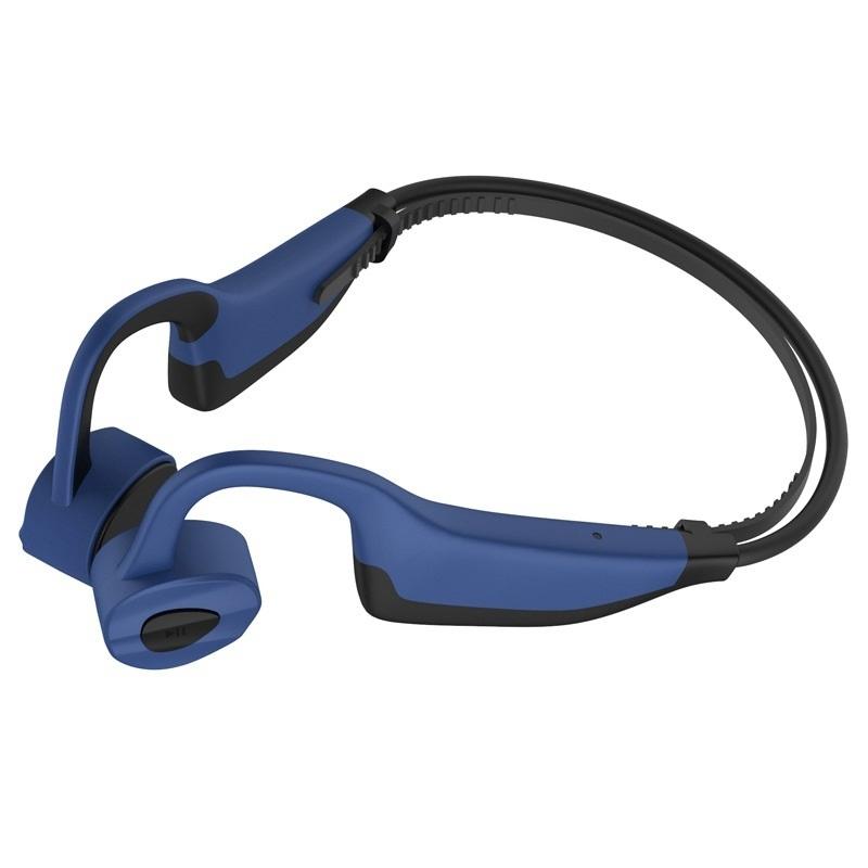 V562-B1053700550DBT-202508280715-00 Waterproof K7 Bone Conduction Bluetooth Earphones - 16gb Ram - Gray - Image 1