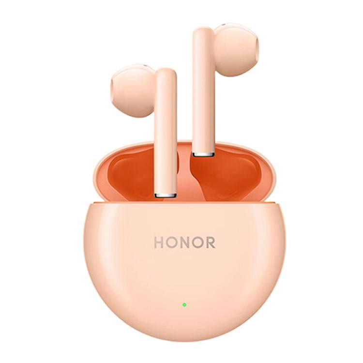 V562-B1061356750DBT-202508281753-00 Smart Call Noise Reduction Bluetooth Earbuds - Semi-in-ear - Coral Pink - Image 1