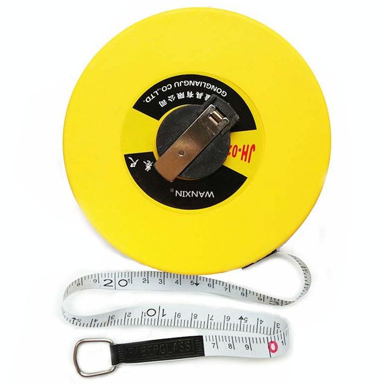 V562-B106535500ADE-202508280935-00 Hand-operated Soft Ruler for Construction Site Measurement - Fiber Leather Tape Measure - 50M - Image 1