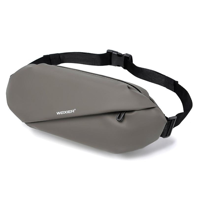 V562-B1079954060DBT-202508271631-00 Large Capacity Slanting Cross Shoulder Bag Grey Ideal For Sports & Cell Phone Storage - Image 1