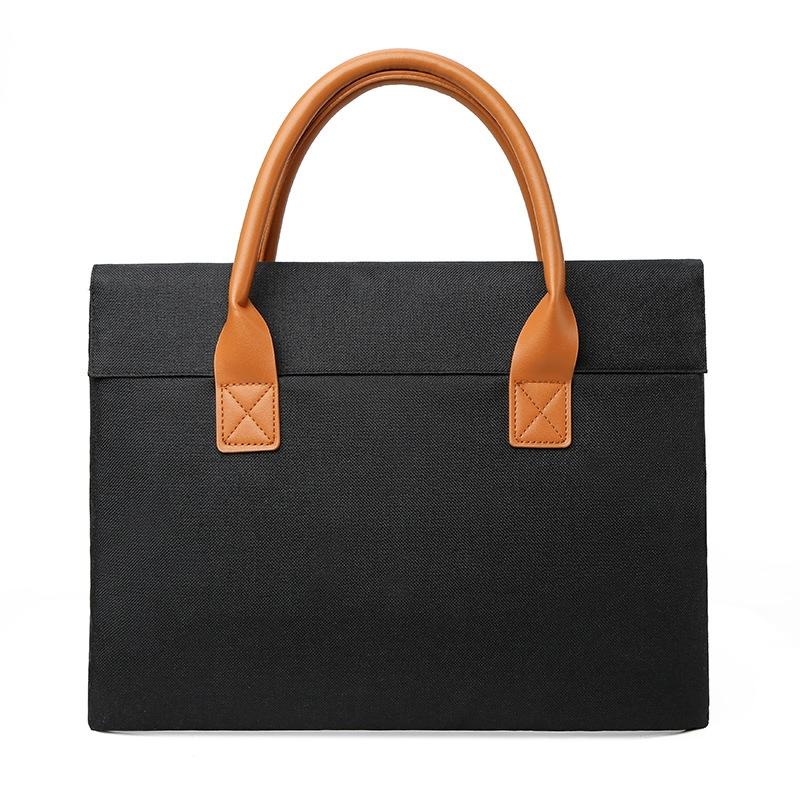 V562-B2031354060DBT-202508281135-00 Lightweight Oxford Cloth Laptop Bag with Pu Handle - Portable - Blue - 14 Inch - Image 1