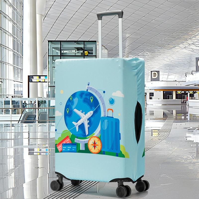 V562-B2081173060DBT-202508290530-00 Protective Trolley Case Dust Cover for Outdoor Travel - Fits 27-29 Inches - T-008 - M (24-26 Inches) - Image 1