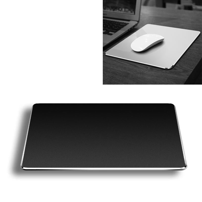 V562-B29390CP-202508291120-00 Double Sided Non Slip Aluminum Mouse Pad Small - Black - Image 1