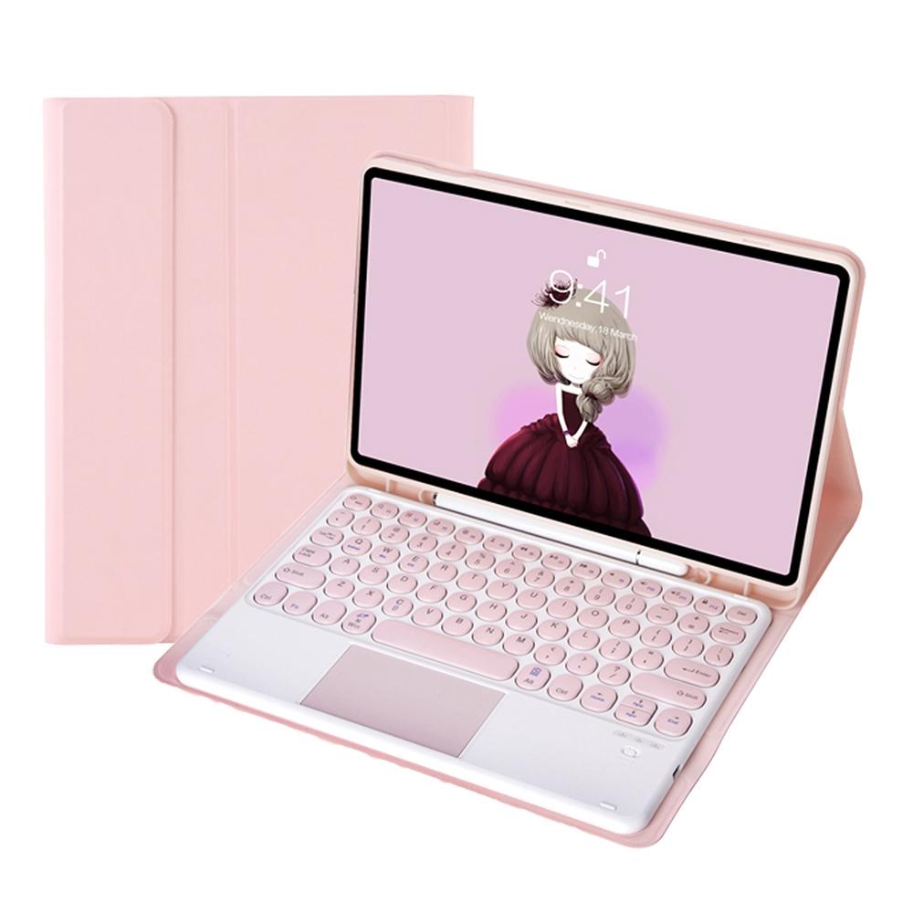 V562-B308394100ADE-202508290152-00 Detachable Bluetooth Keyboard Leather Case For Ipad 10.2 / Air 2019 / Pro 10.5 - Black - Eda001493803B - Image 1