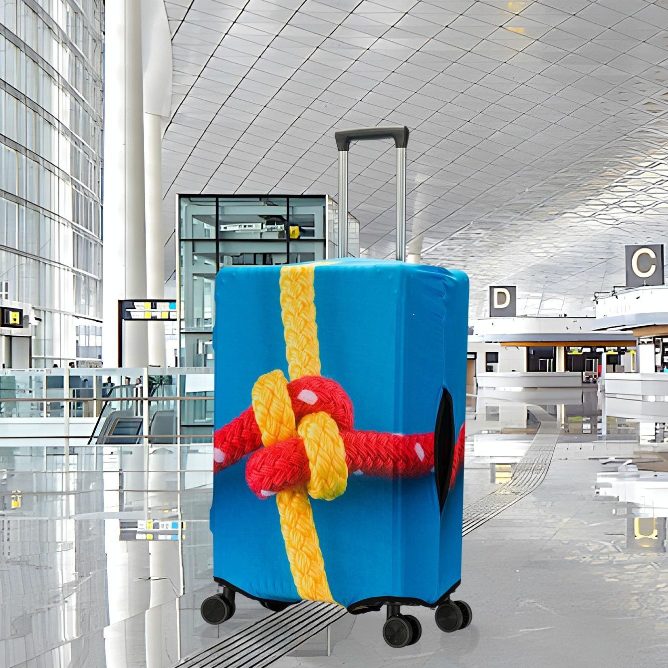 Travel Trolley Case Dustproof Sleeve - Fits 18-20 Inch Luggage - Protects from Dust and Wear - T-004 - For 24-26 Inch Xl