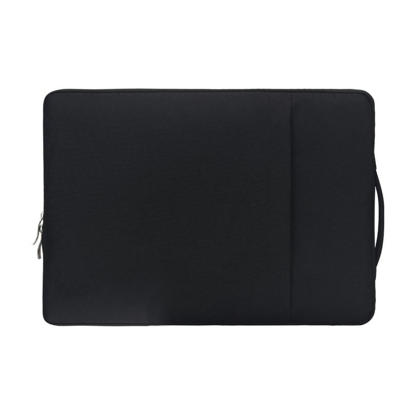V562-B5965BL-202508290346-00 Denim Laptop Liner Bag for Business - Black - Image 1