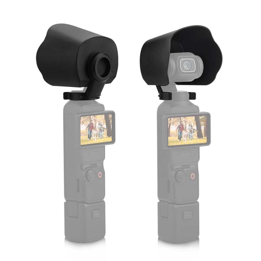 V562-B598UP-202508272315-00 3-in-1 Lens Hood for Dji Pocket - Protective Cover - Image 1