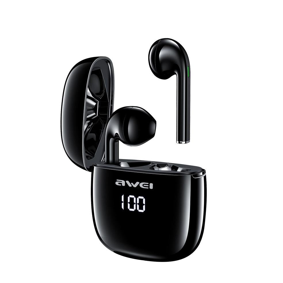 V562-B7441D6PI-202508271121-00 Wireless T28p Bluetooth V5.0 Tws Sports Headset with Led Display and Charging Case - Image 1