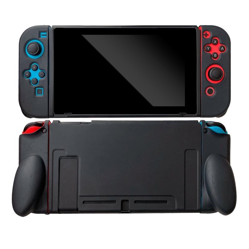 V562-B8260TN-202508281254-00 Nintendo Switch Tpu Case - Shockproof - Black - Image 1