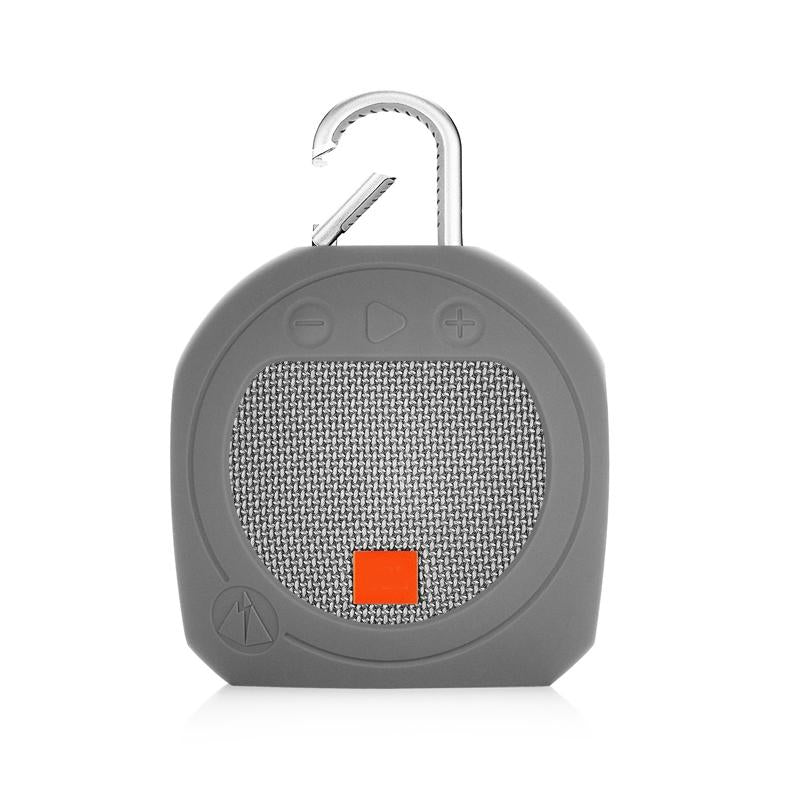 V562-C1031739550DBT-202508281645-00 Protective Cover for Jbl Clip 3 Bluetooth Speaker - Anti-fall Silicone Storage - Medium Gray - Image 1