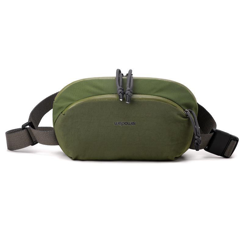 V562-C1048275060DBT-202508291126-00 Men Personalized Chest Bag For Commuting - Green - Image 1