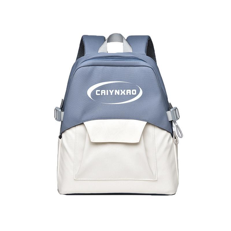 V562-C1048875060DBT-202508290620-00 Large Splash Proof Backpack For Outings & School - Gray Blue - Image 1