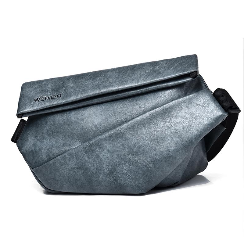 V562-C1059473060DBT-202508291230-00 Compact Single Shoulder Crossbody Backpack For Men - Gray - Image 1