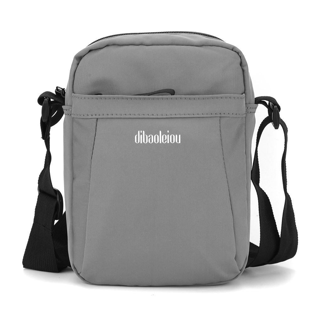 V562-C1091095060DBT-202508290615-00 Versatile Canvas Shoulder Backpack For Men - Gray - Image 1