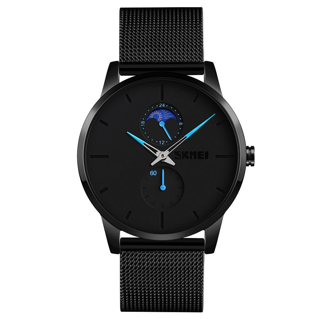 V562-C109830100AYS-202508282111-00 Men Simple Business Sports Watch - Quartz Movement - Blue - Image 1