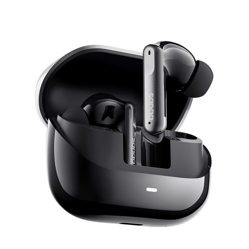 Wireless Anc Bluetooth Earbuds with Noise Reduction - T51s - Black